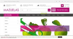 Desktop Screenshot of mazuelasonline.com