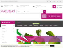 Tablet Screenshot of mazuelasonline.com